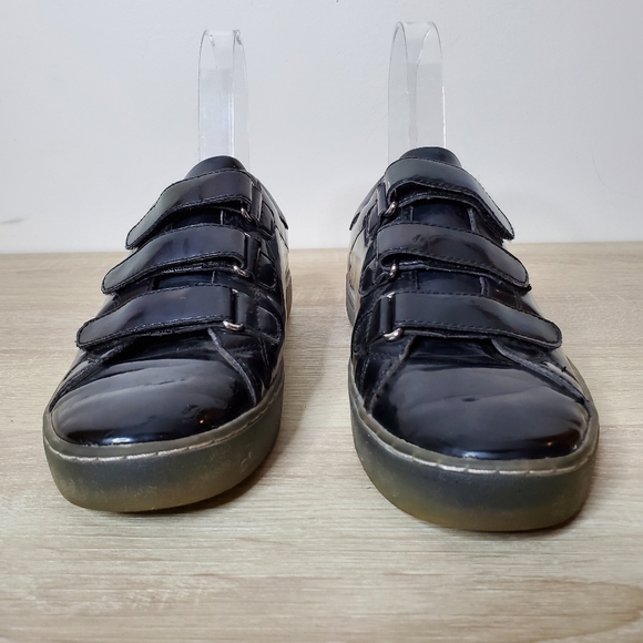 Michael Kors Black Craig Patent Leather Sneaker - Picture 4 of 10